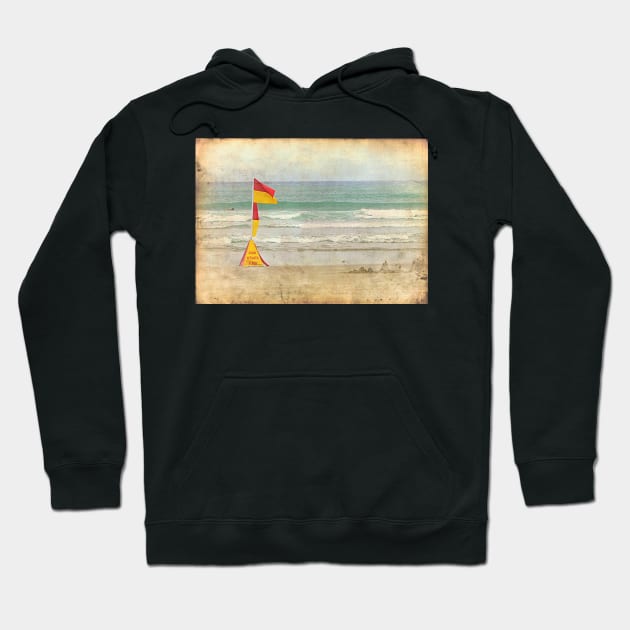 Swim between the Flags. Hoodie by LMHaselden